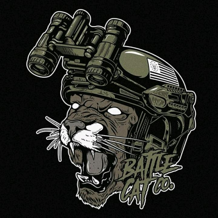 Tactical Battle Cat 2.0 Sticker – Battle Cat Co.