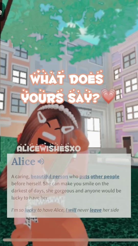 TikTok video thumbnail by bloxyyalicexo
