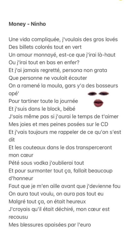 TikTok video thumbnail by parolesmusic.fr
