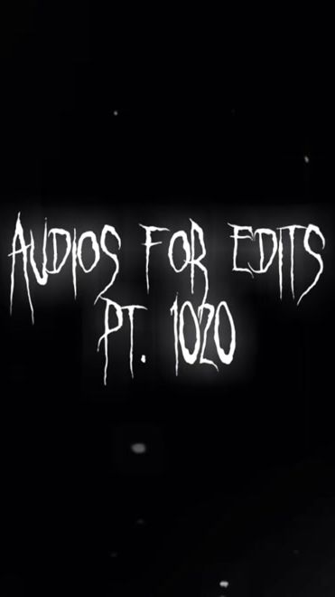 TikTok video thumbnail by audios._for_.editz