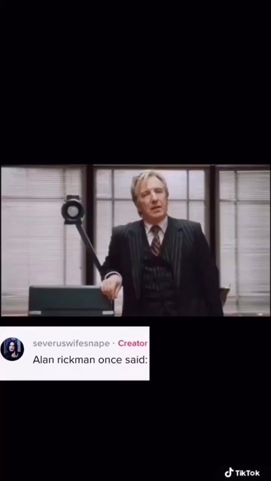 TikTok video thumbnail by _alanrickman
