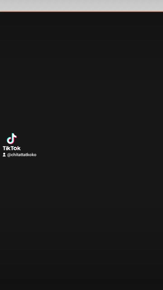 TikTok video thumbnail by chitattatkoko
