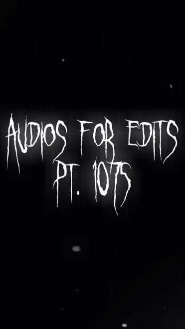 TikTok video thumbnail by audios._for_.editz