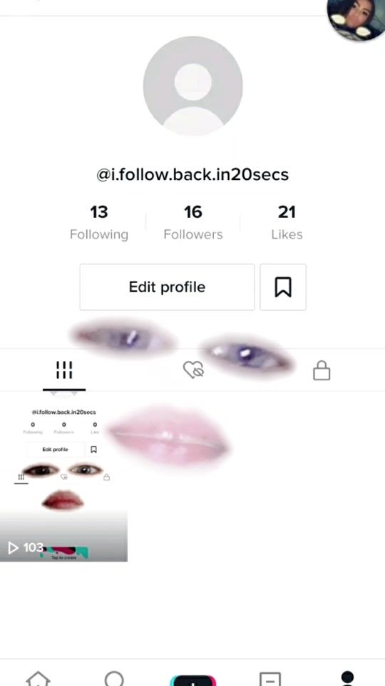 TikTok video thumbnail by i.follow.back.in20secs