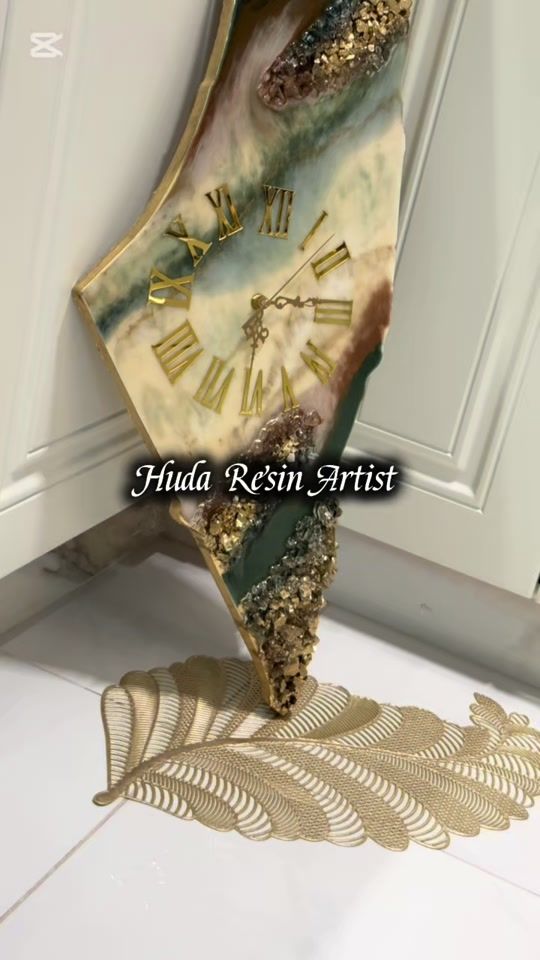 TikTok video thumbnail by huda_resin_artist