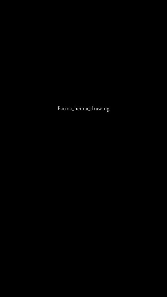 TikTok video thumbnail by fatma_henna_drawing