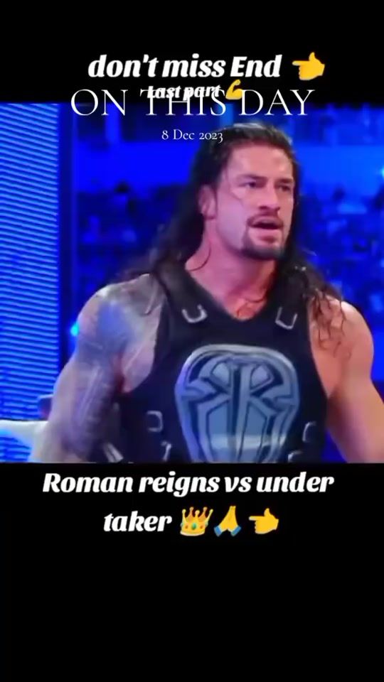 TikTok video thumbnail by romankingwwe76