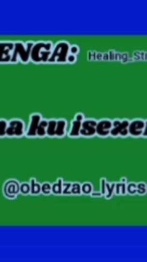 TikTok video thumbnail by obedzao_lyrics