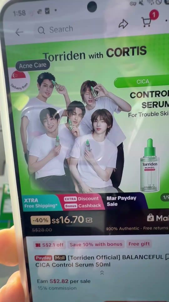 TikTok video thumbnail by torriden_sg