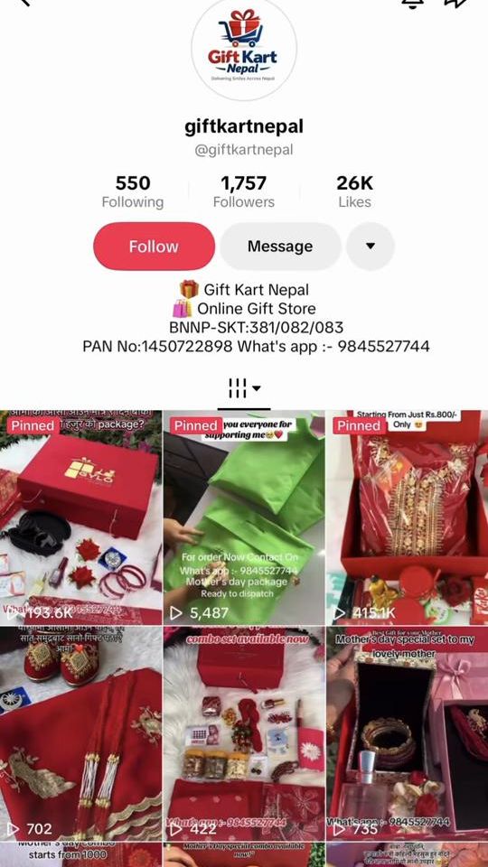TikTok video thumbnail by gift_kart