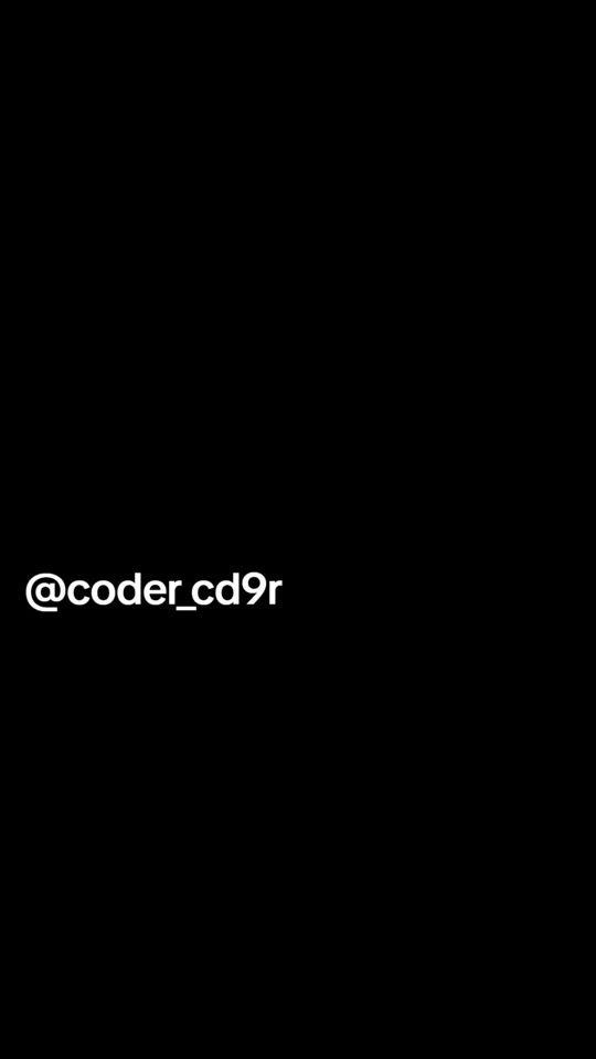 TikTok video thumbnail by coder_cd9r