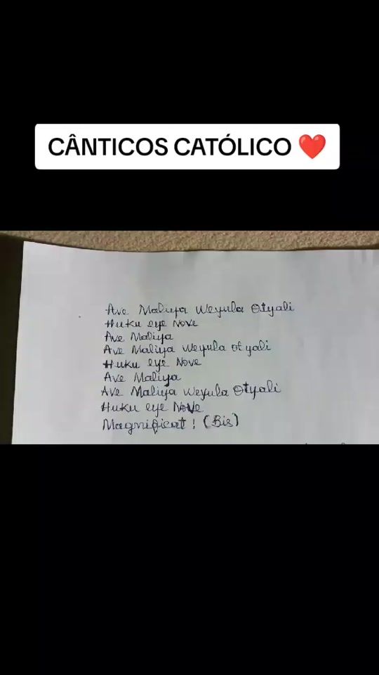 TikTok video thumbnail by canticoscatolicocanjamba
