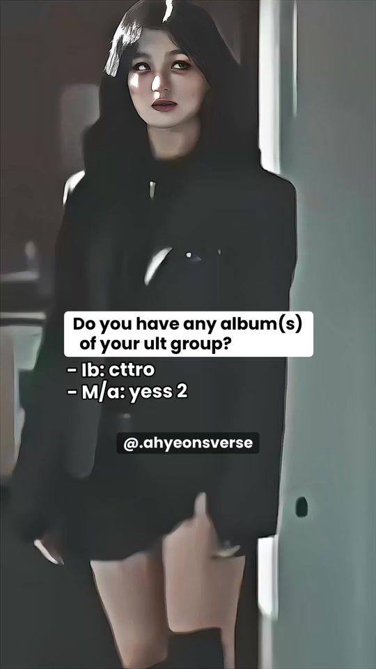 TikTok video thumbnail by .ahyeonsverse
