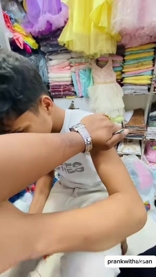TikTok video thumbnail by prankwithaksan