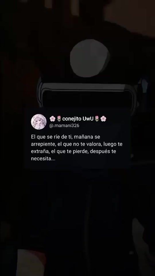 TikTok video thumbnail by frasesconejito0