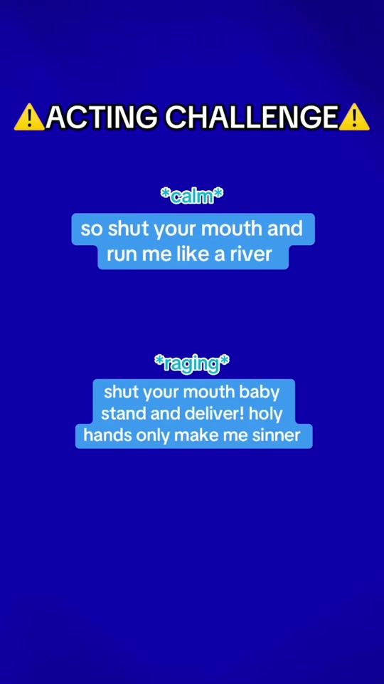 TikTok video thumbnail by actingtok6