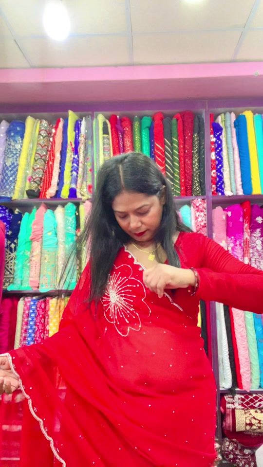 TikTok video thumbnail by sandhya_boutique_khanar1