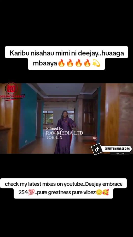 TikTok video thumbnail by deejayembrace254