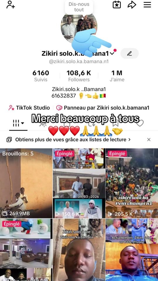 TikTok video thumbnail by zikiri.solo.ka.bamana.n1