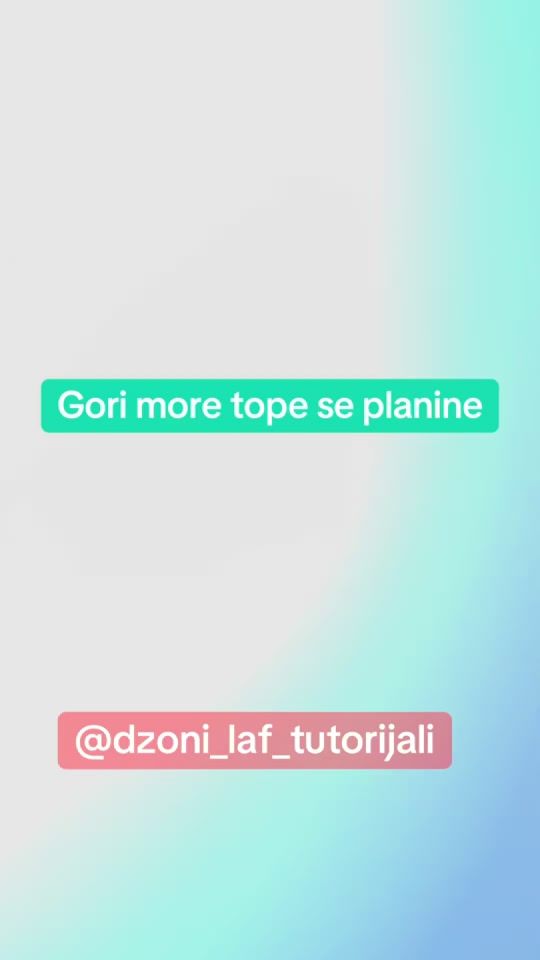 TikTok video thumbnail by dzoni_laf_tutorijali