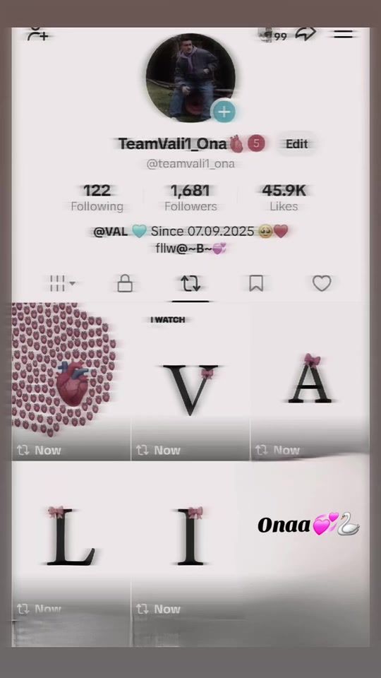 TikTok video thumbnail by teamvali1_ona