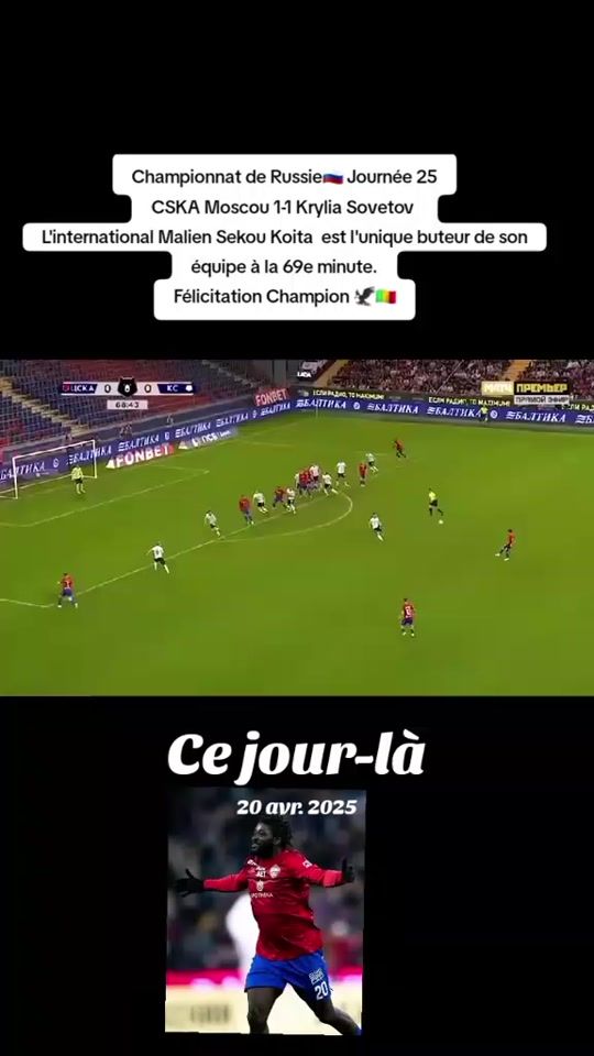 TikTok video thumbnail by mali_foot_actu