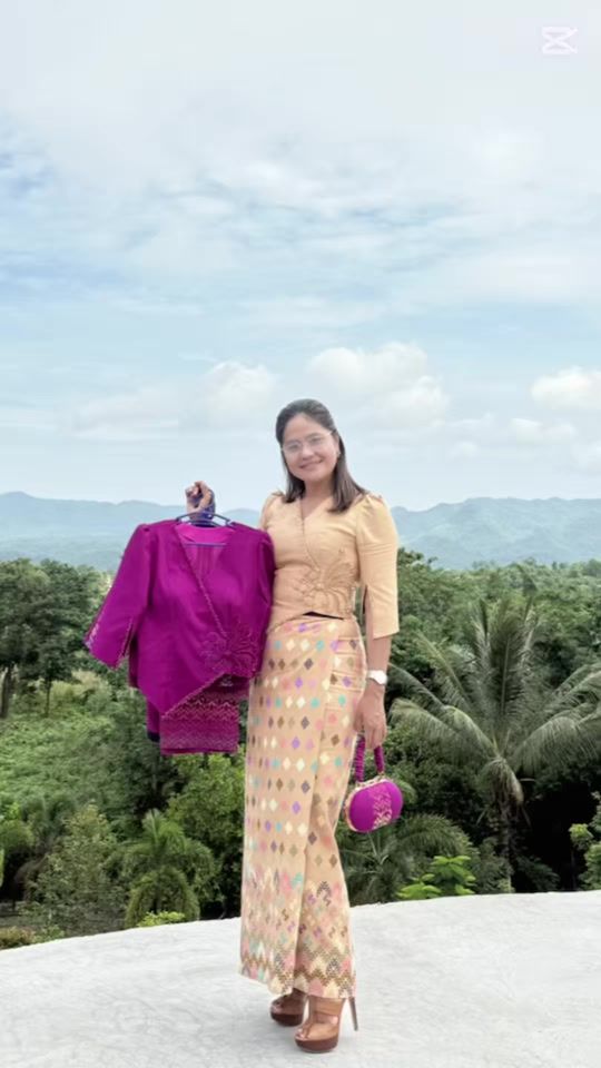 TikTok video thumbnail by khin.khin.thet.fashion