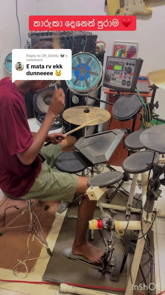 TikTok video thumbnail by hasitha_drummer