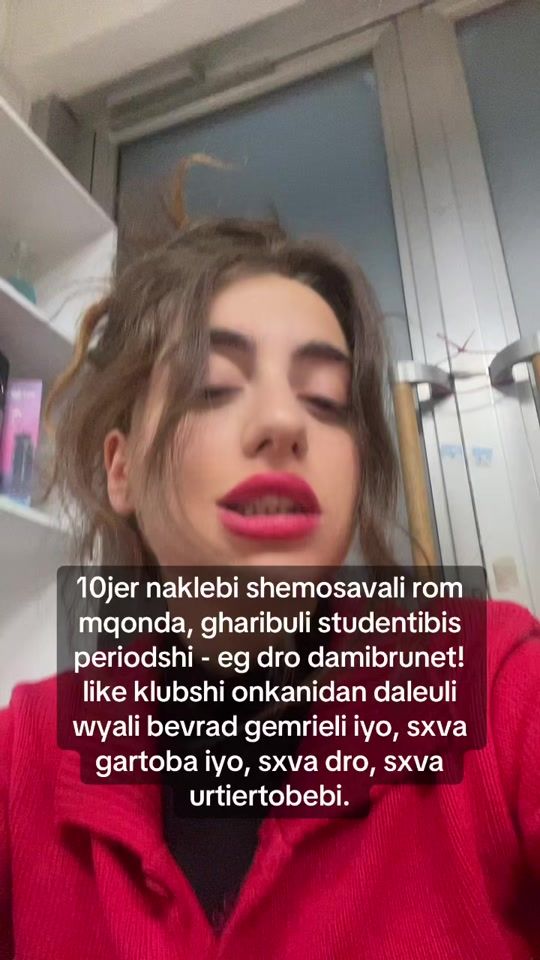 TikTok video thumbnail by nelikomaglakelidze