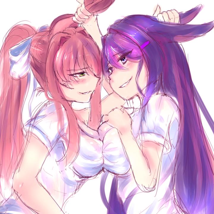 🦄 @yurixmonika4life - 💜Yuri x Monika💚 - TikTok