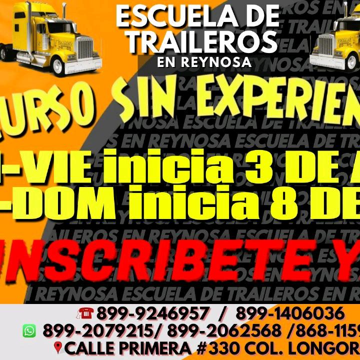 🦄 escuelatrailerosnreynosa ESCUELA DE TRAILEROS N REYNOSA TikTok